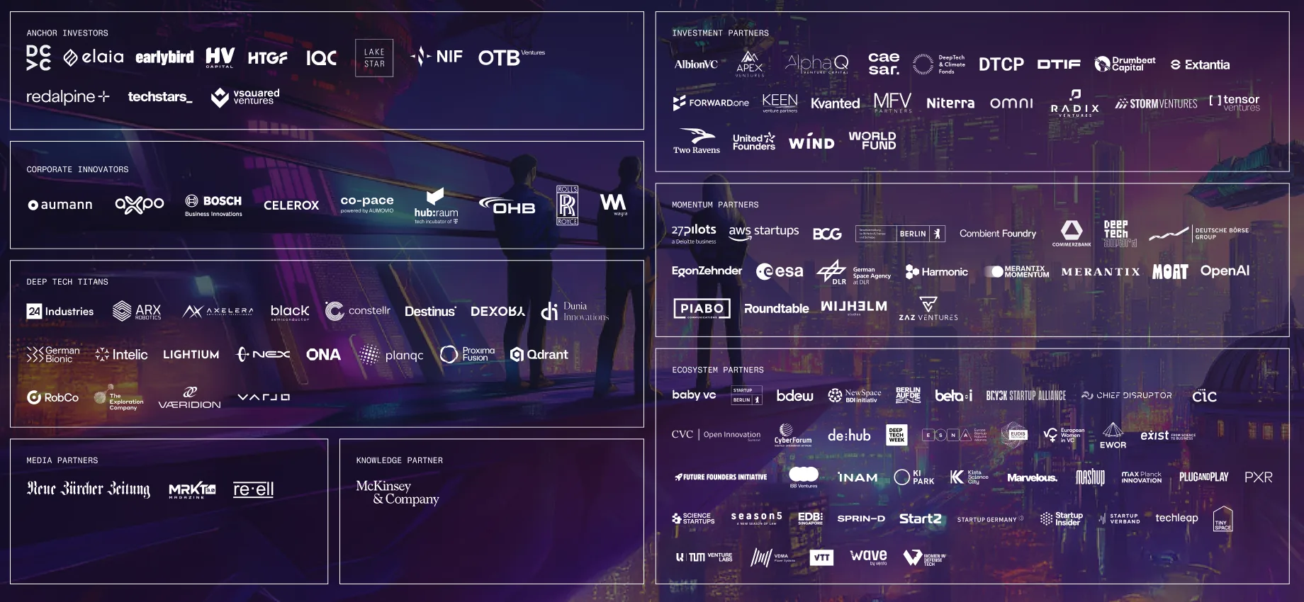 DTM26 partners