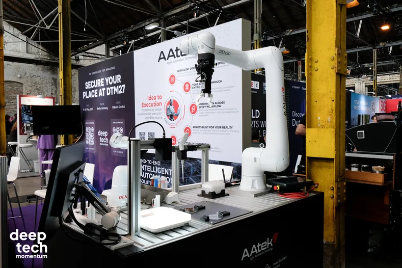 Exhibition floor at DTM26